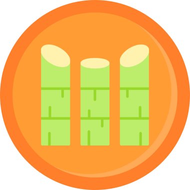 yiyecek web simgesi basit vektör illüstrasyonu