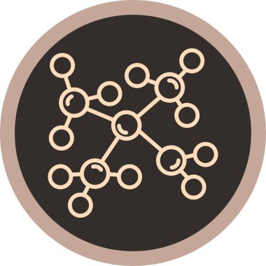 şebeke. Web simgesi basit illüstrasyon