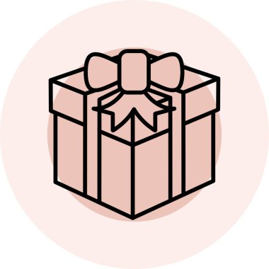 kutu simgesi, vektör illüstrasyonu