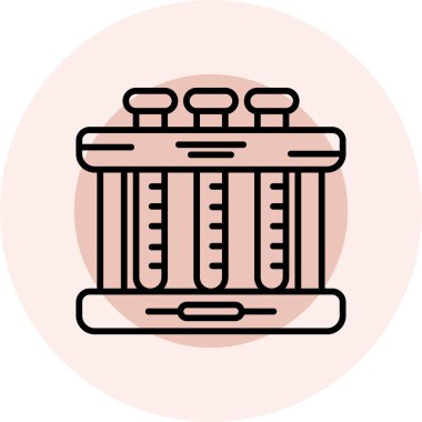 Modern b 'nin vektör illüstrasyonu eksik simgesi