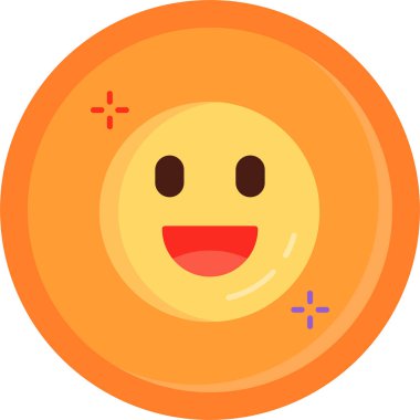 emoji yüz simgesi simgesi - özet biçimi