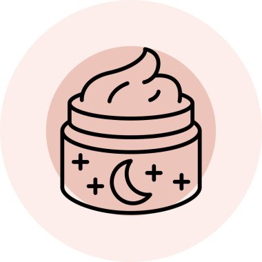 Çizgi film simgesinin vektör çizimi