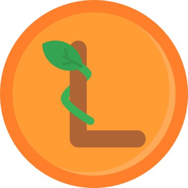 Yemek. Web simgesi basit illüstrasyon