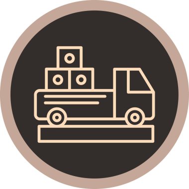 Gıda simgesinin vektör illüstrasyonu