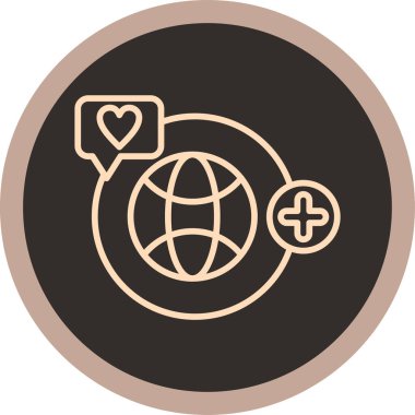 seo modern simgesinin vektör illüstrasyonu