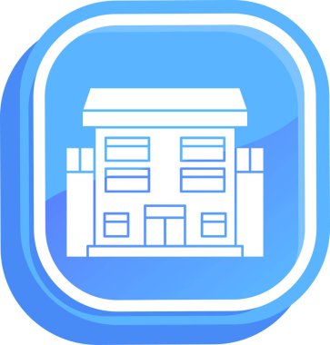 bina binası simgesi - taslak biçimi