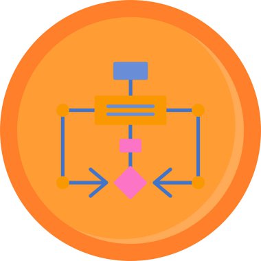 Bir b simgesinin vektör illüstrasyonu