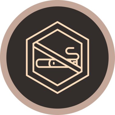 Modern b 'nin vektör illüstrasyonu çanta simgesinden yoksun