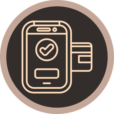 cep telefonu ikonu vektör illüstrasyonu