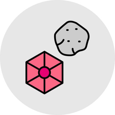 Kişisel simgenin illüstrasyon vektör simgesi