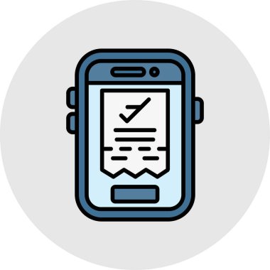 vektör kontrol listesi simgesi