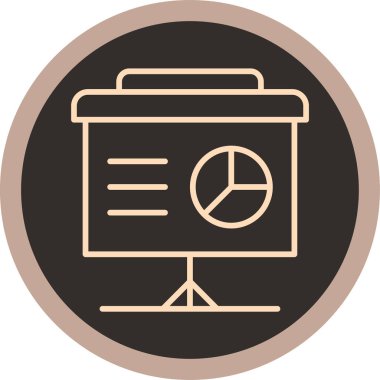 Saatin vektör illüstrasyonu modern simge