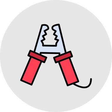 boya fırçaları simge vektör illüstrasyonu