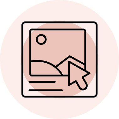 kitap web simgesi vektör illüstrasyonu