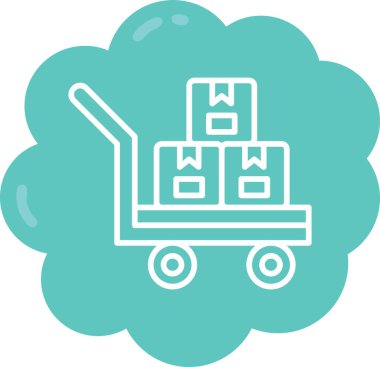 Modern b 'nin vektör illüstrasyonu eksik simgesi