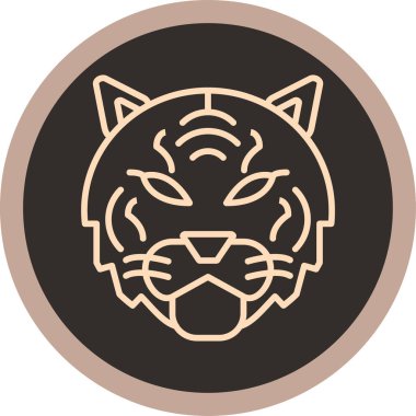 Kaplan baş vektör simgesi