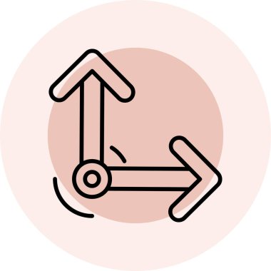 seo modern simgesinin vektör illüstrasyonu