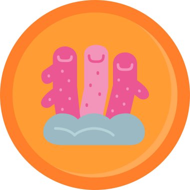 Hayvansal yiyecek web simgesi basit tasarım