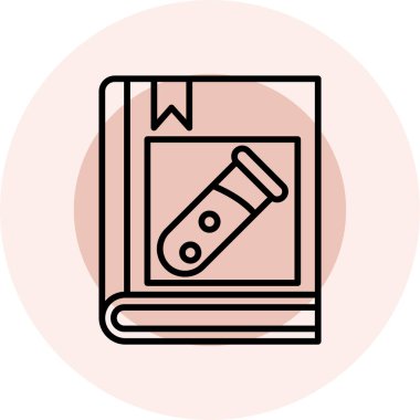 Kitap. Web simgesi basit tasarım