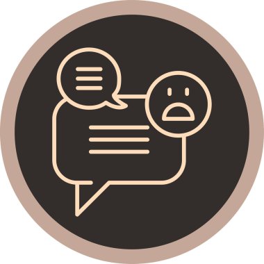 Konuşma baloncuğu olan insanların vektör simgesi