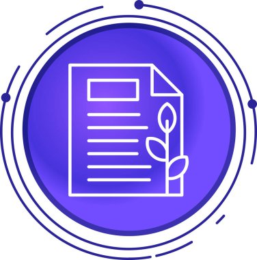 Bir kitap simgesinin vektör illüstrasyonu