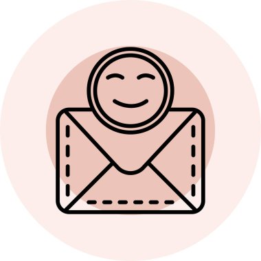 E- posta simgesi vektör illüstrasyonu