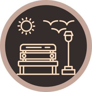 Dövme simgesinin vektör çizimi