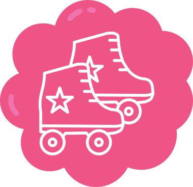 Bir oyuncak simgesinin vektör illüstrasyonu