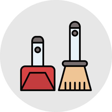 Bahçe araçlarının vektör illüstrasyonu simgesi