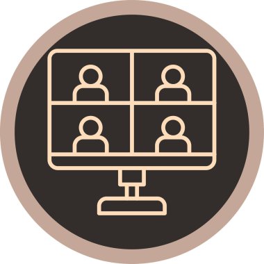 iş simgesi, vektör resimleme