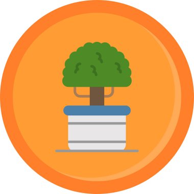 Kaktüs Düz Vektör Simgesi