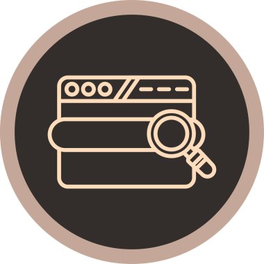 Kredi kartının vektör çizimi