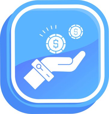 madeni para para simgesi - taslak biçimi