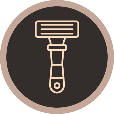 Güzellik ve moda simgelerinin vektör çizimi