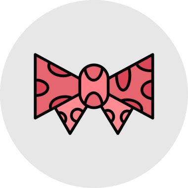 Papyon ikonu. Düz dizayn. vektör illüstrasyonu