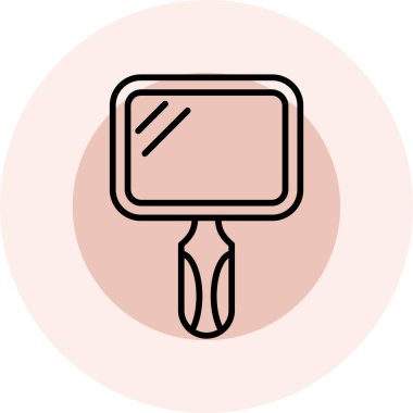 kürek simgesi vektör illüstrasyonu