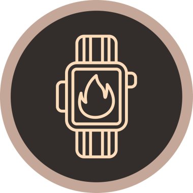 vektör izleme simgesi illüstrasyonu