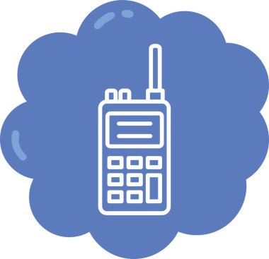 - Telefon. Web simgesi basit illüstrasyon