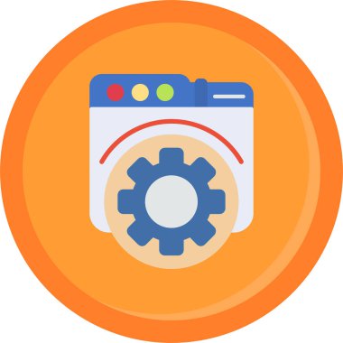 kamera simgesi, düz vektör illüstrasyon tasarımı