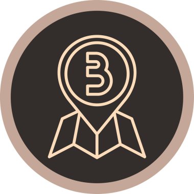 Bozuk Para Simgesi Moda Biçiminde İzole Arkaplan