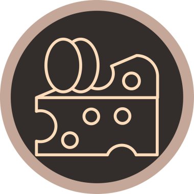 Gıda simgesinin vektör illüstrasyonu