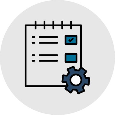 Vektör ayarı Simge illüstrasyonu