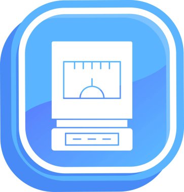 Ölçek ölçeklendirme simgesi doldurulmuş dış hat biçimi