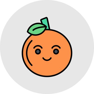 taze meyve çizgi film karakteri