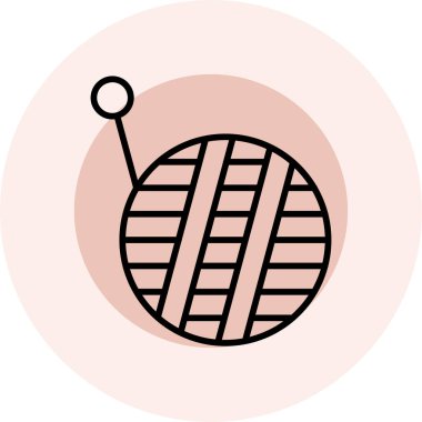 DNA simgesinin vektör illüstrasyonu