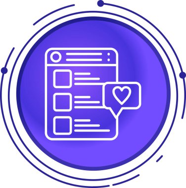 seo modern simgesinin vektör illüstrasyonu