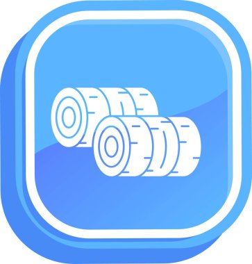 Dolu taslak biçiminde araba fren simgesi