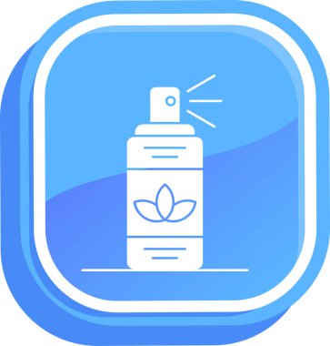 Şişe. Web simgesi basit illüstrasyon