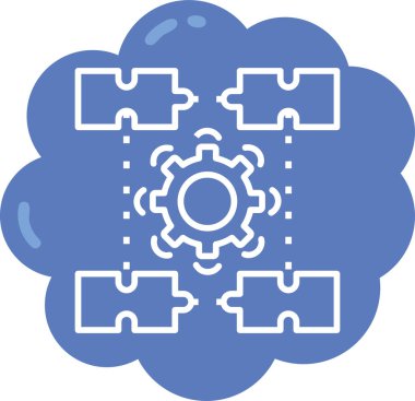 seo modern simgesinin vektör illüstrasyonu