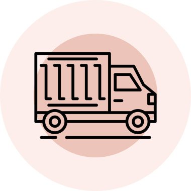 servis simgesi vektör illüstrasyonu